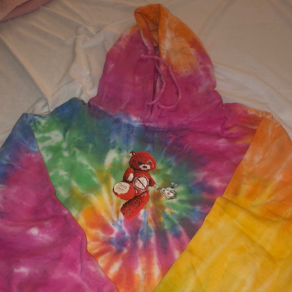 Travis Scott Astroworld tour tie dye hoodie